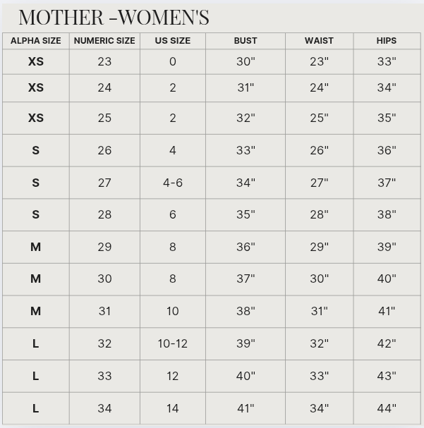 Mother - Insider Crop Pointy Fray High Rise Bootcut Jeans