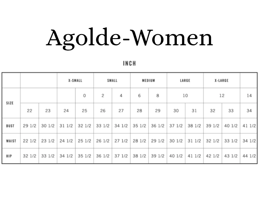 Agolde - Emmi High Rise Wide Leg Belted Jean
