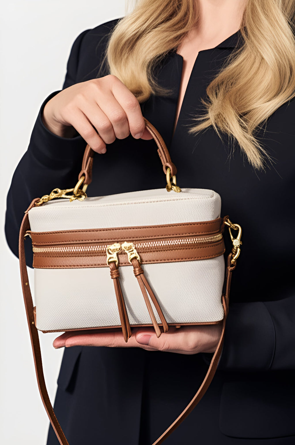 Canvas Box Crossbody