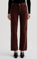 Ag Jeans - Brinley Corduroy Mid Rise Straight Jeans