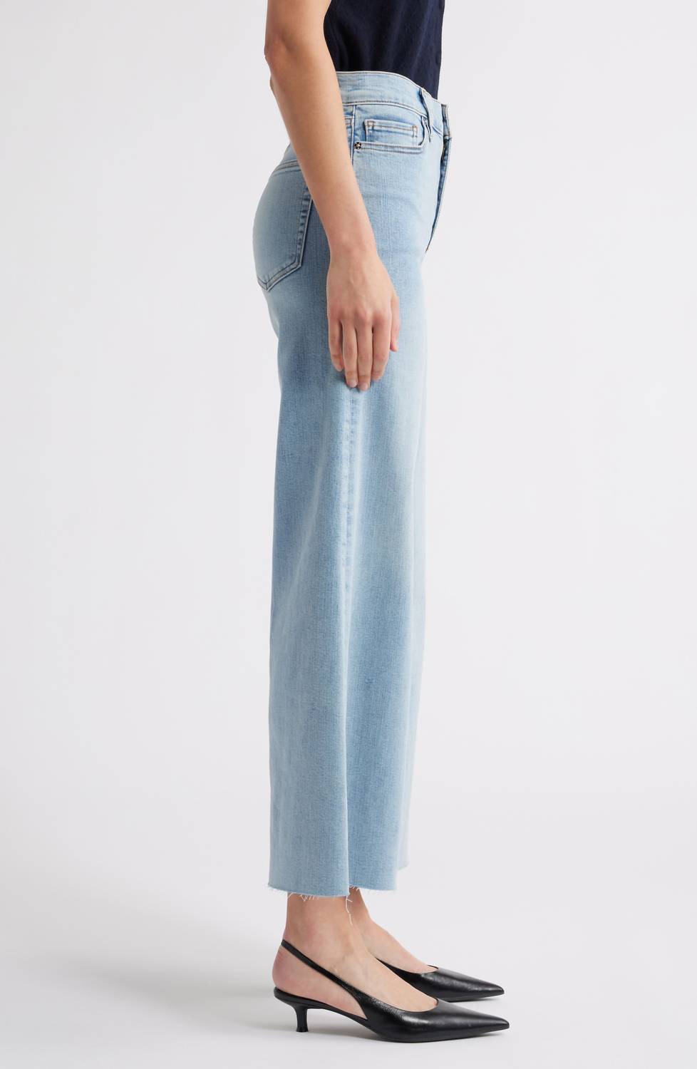 Frame - Le Palazzo Crop Wide Leg Jeans
