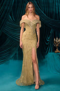 A1507 - Bella Beaded Gown - Andrea & Leo