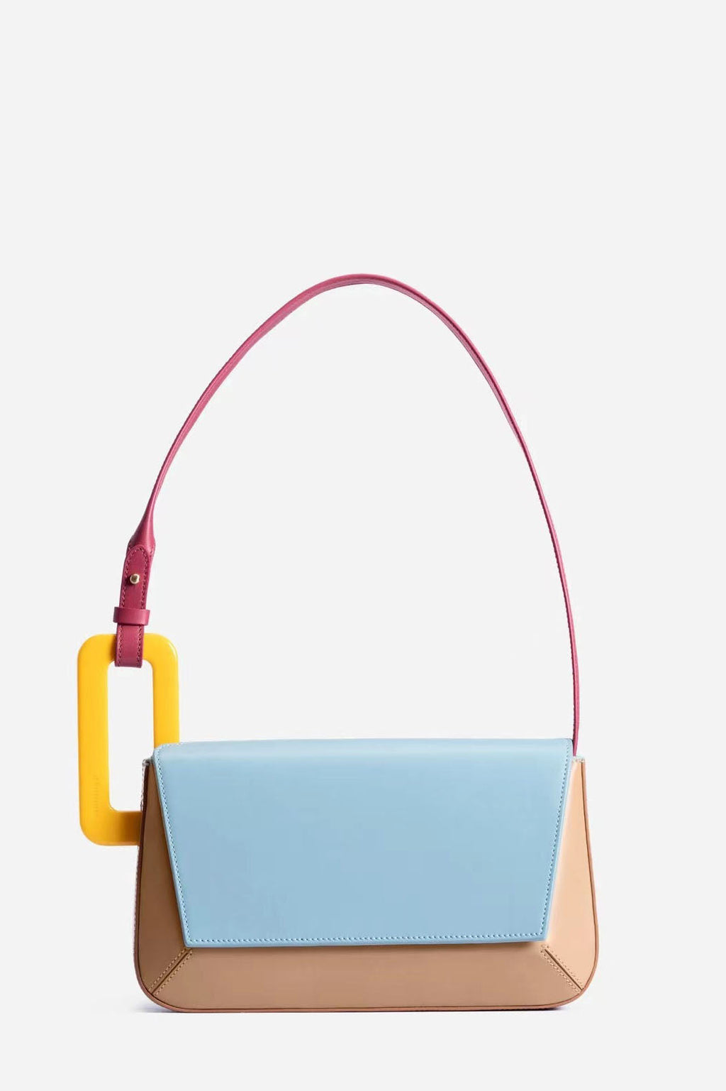 Cute Style Trendy Color-Block Patchwork Bag