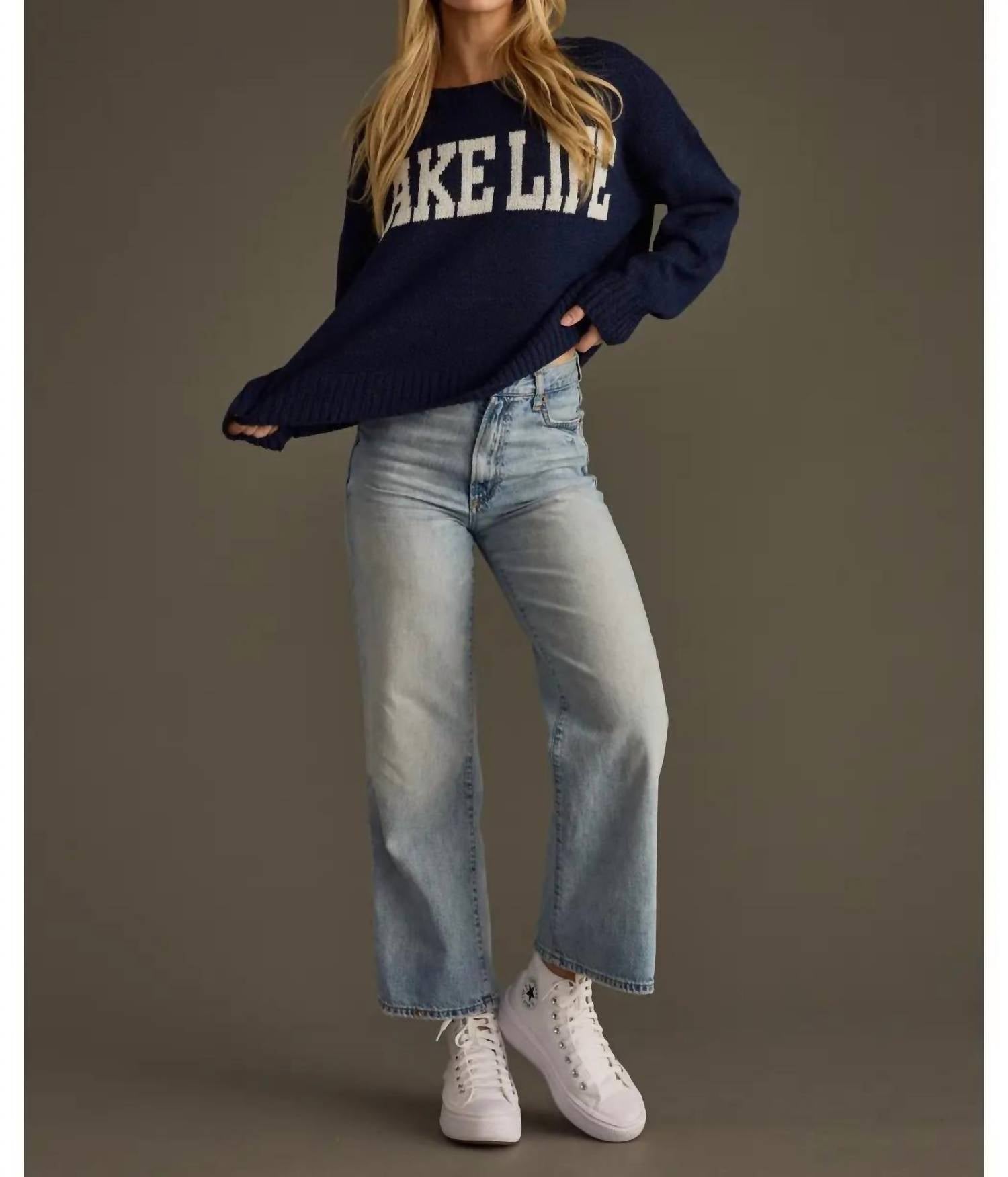 Panache Apparel - Lake Life Graphic Sweater