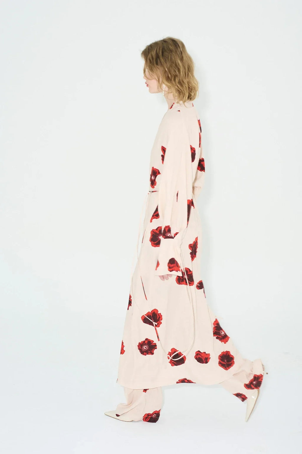 Sahara Print Kimono Dress