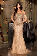 Maya Gown - Fitted Dress With Fringe