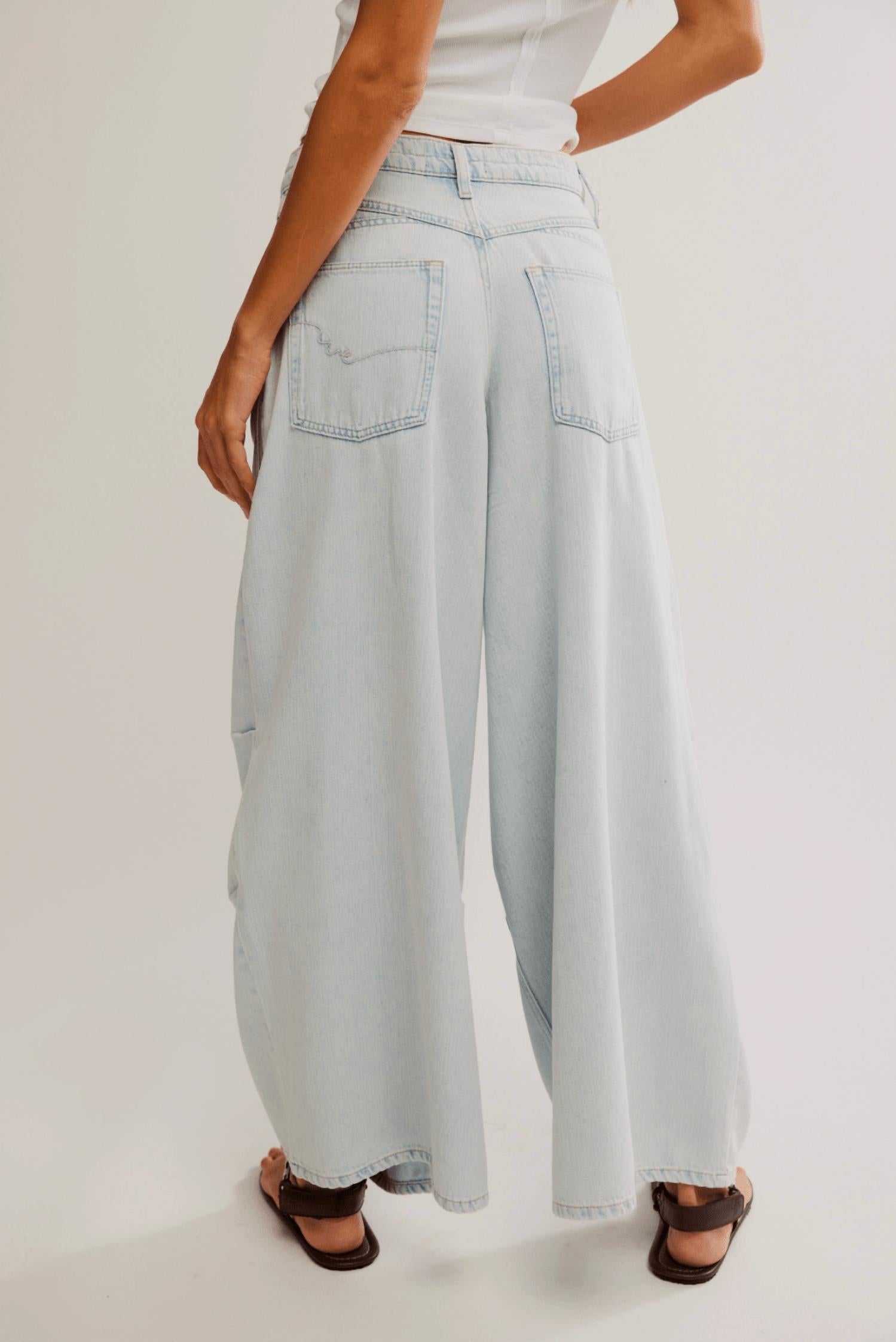 Free People - Westward Demi Wide Leg Jeans
