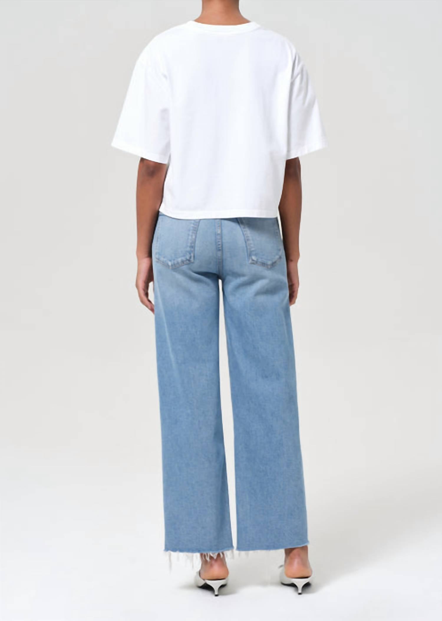 Agolde - Ren High Rise Wide Leg Jean