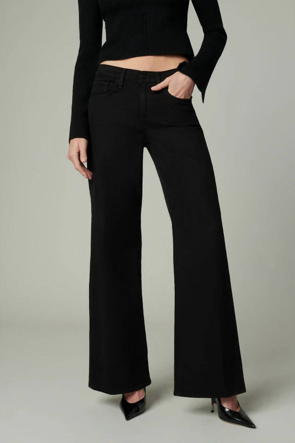 Joe'S Jeans - Lou Lou Low Rise Wide Leg Jeans
