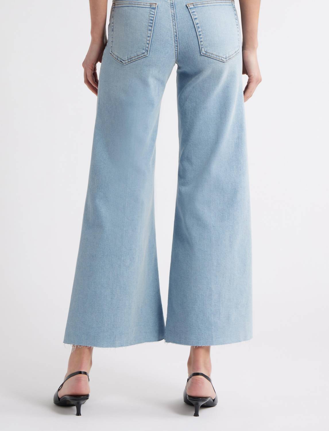 Frame - Le Palazzo Crop Wide Leg Jeans