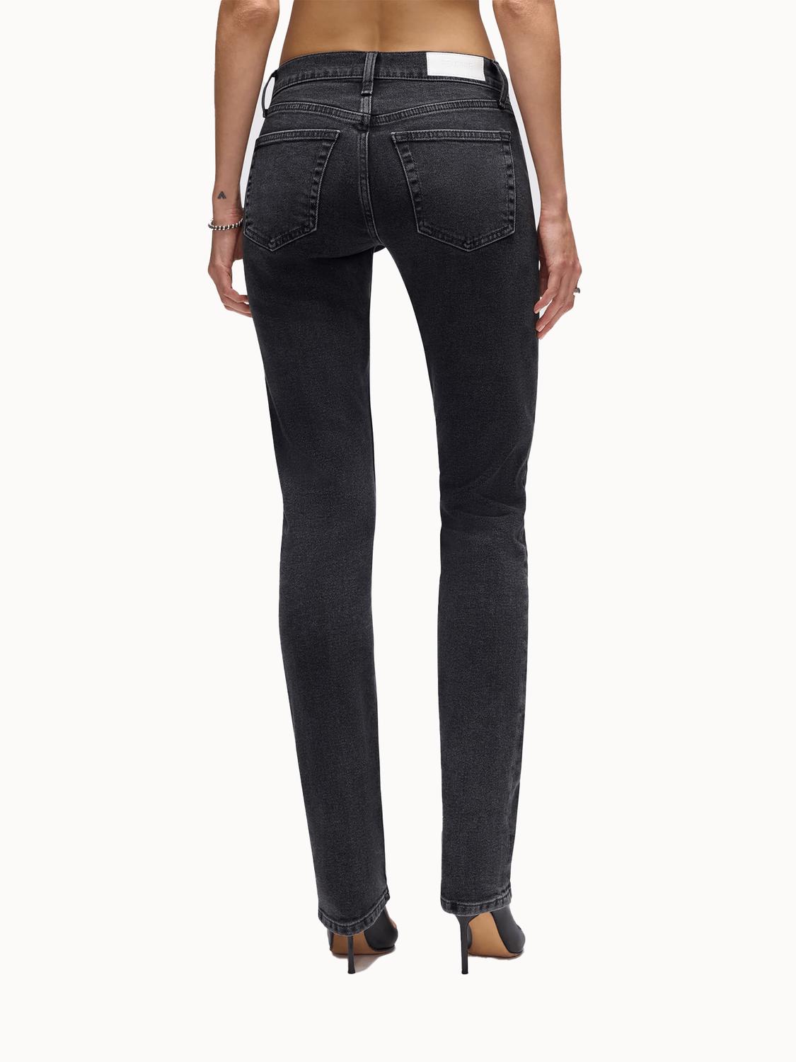 Re/Done - Slim Cigarette Mid Rise Jeans