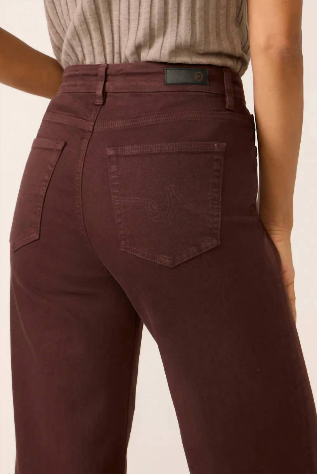 Ag Jeans - Saige Wide Leg Crop Jeans
