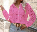 Miss Sparkling - Floral Long Sleeve Blouse