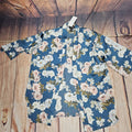 Papillon - Women's Satin Floral Coverup