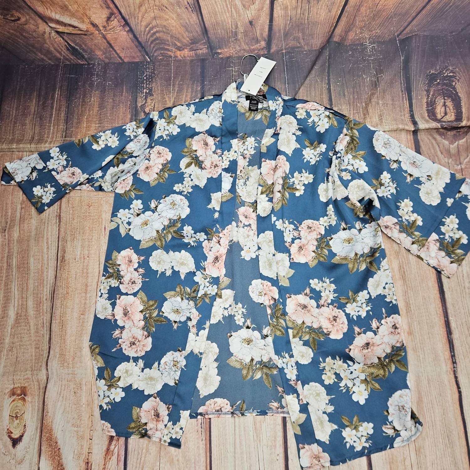 Papillon - Women's Satin Floral Coverup