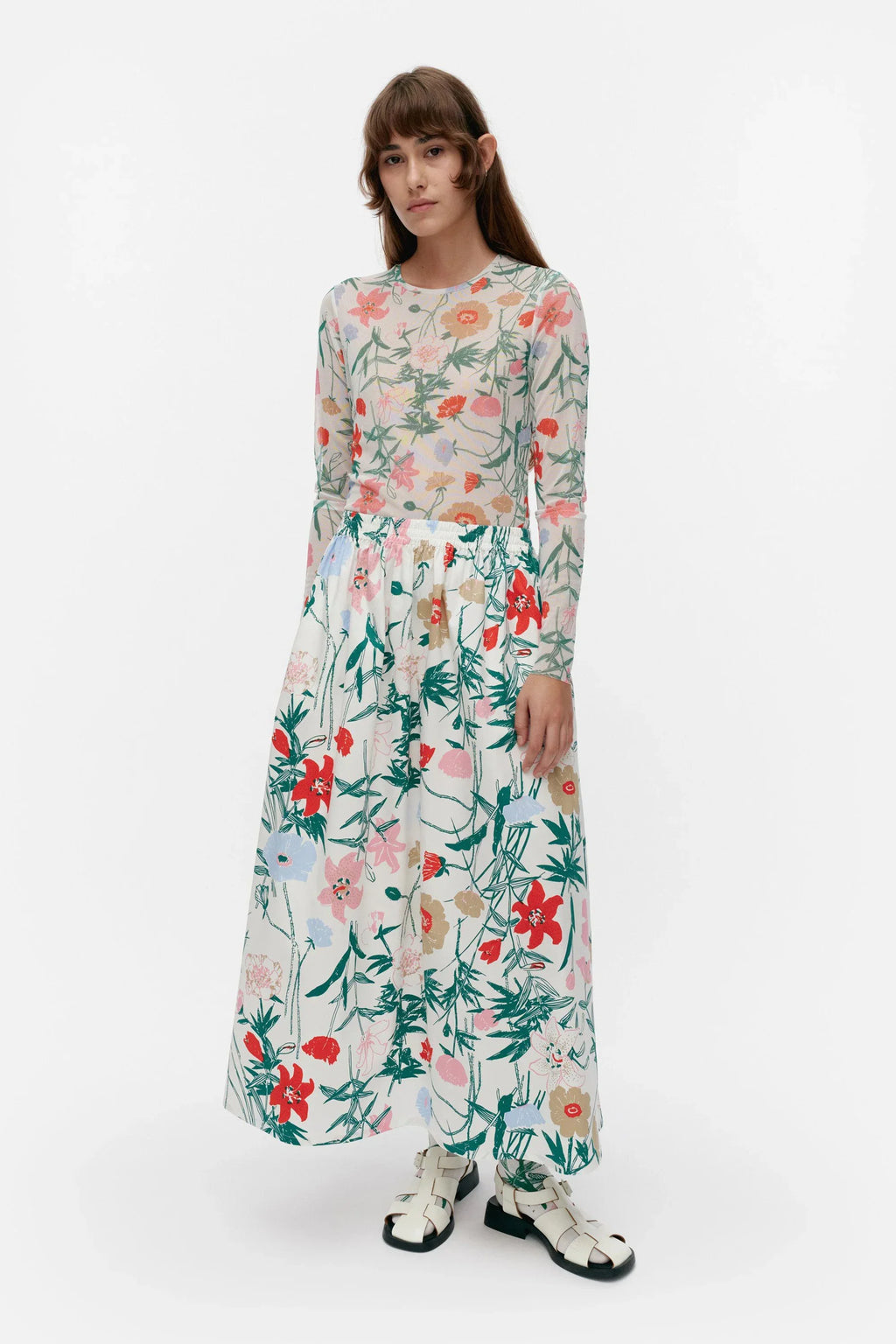 Flora  A-Line Skirt
