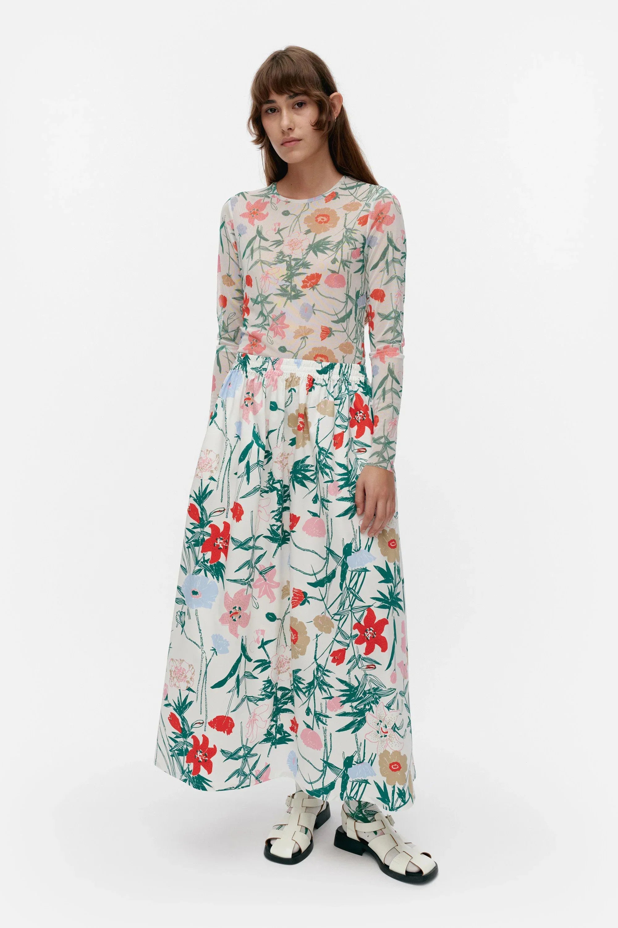 Flora  A-Line Skirt