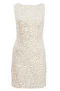 Sexy Sequin Bow Mini Dress