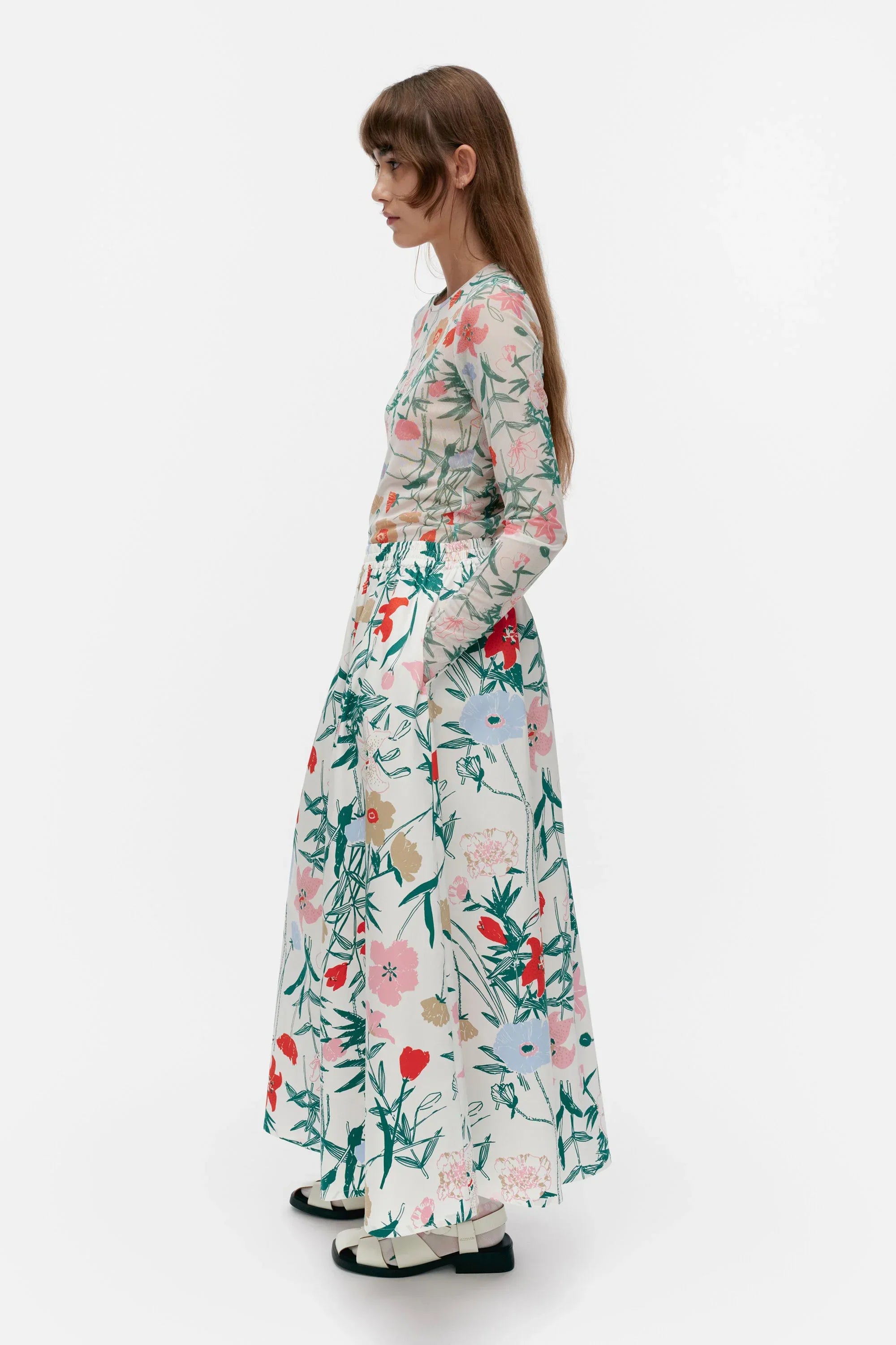 Flora  A-Line Skirt