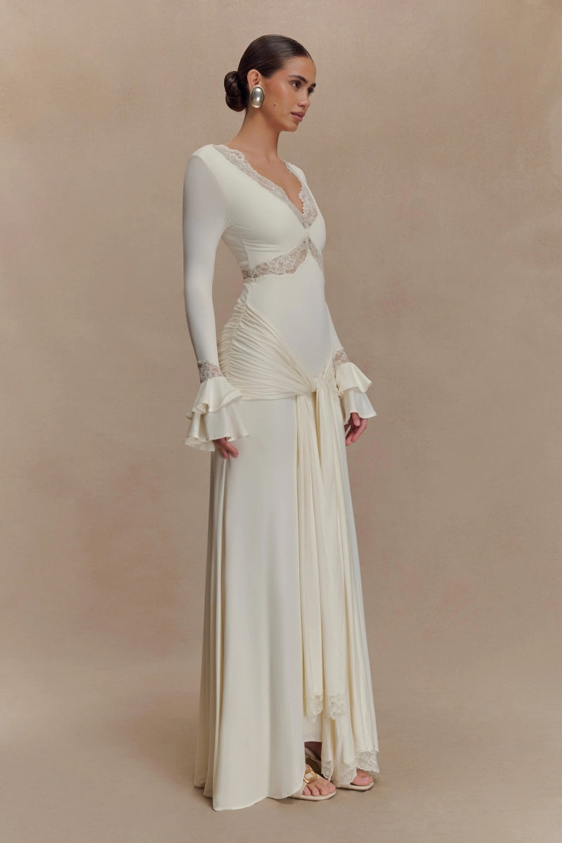 Slim-Fitting Maxi Dress