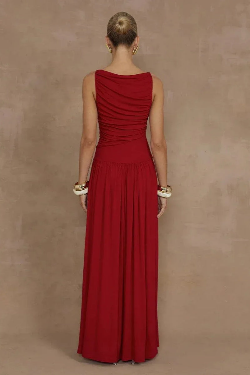Sleeveless Slim Maxi Dress