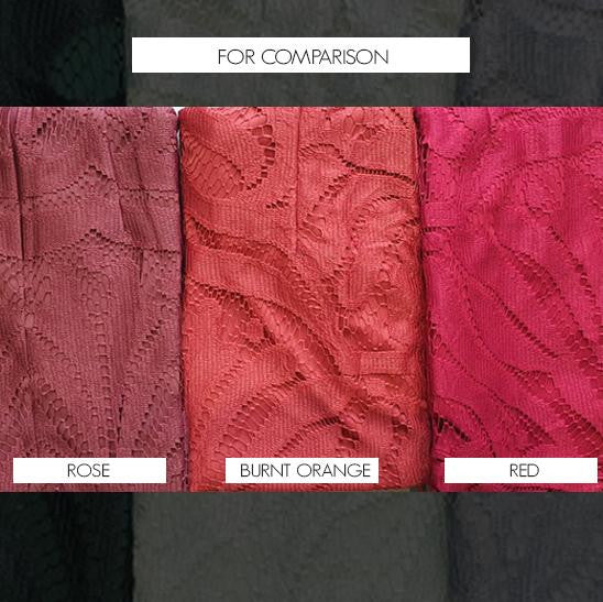 Khaleesi Dress - Burnt Orange - Lace Dress With Fringe - FINAL SALE