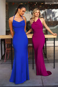 Alyah Maxi - Adjustable Neckline ITY Dress