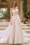WL067 - Floral Victoria Ball Gown - Andrea & Leo